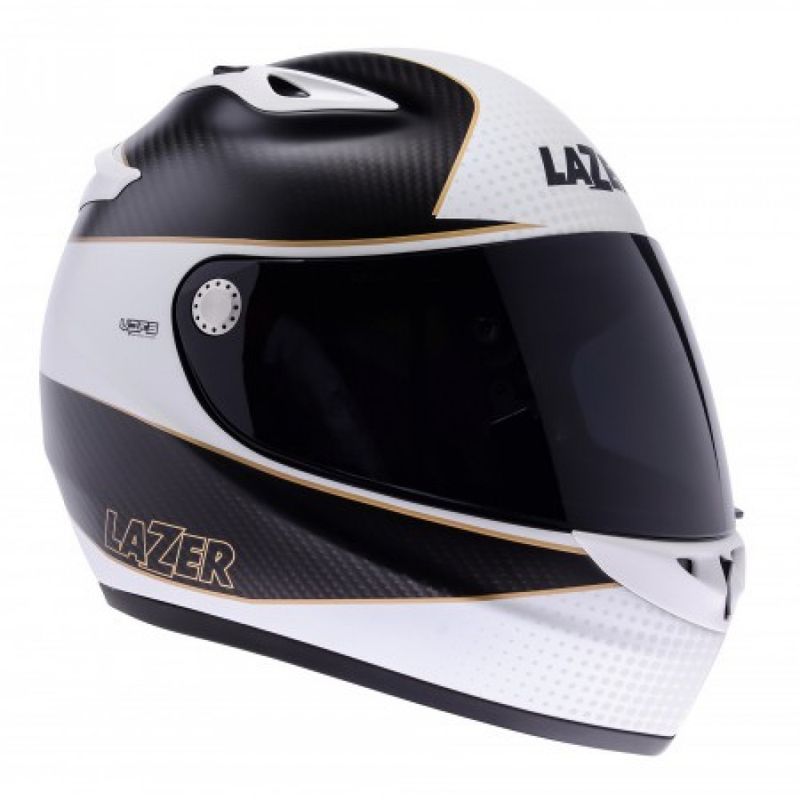 Lazer Kestrel CL Signature Hvit Carbon helhjelm (ikke intercom klar)