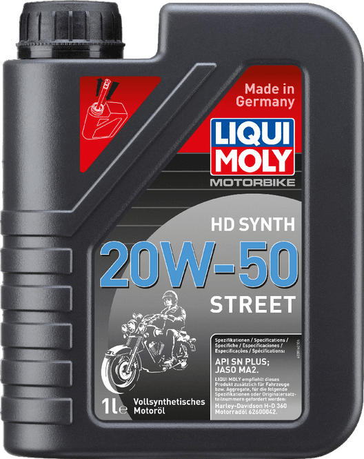 Hovedbilde Liqui-Moly MC Motorbike HD-olje 4T Synth 20W-50 1L