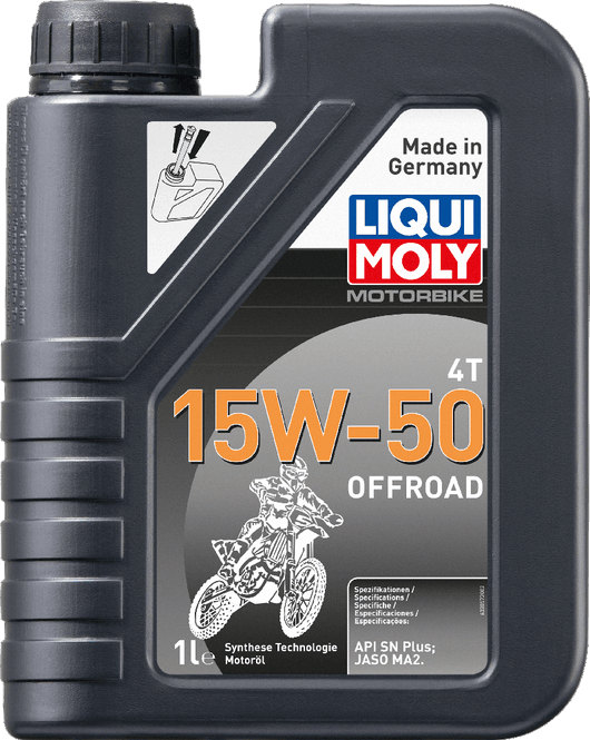 Hovedbilde Liqui-Moly Bike 4T 15W-50 Offroad 1L