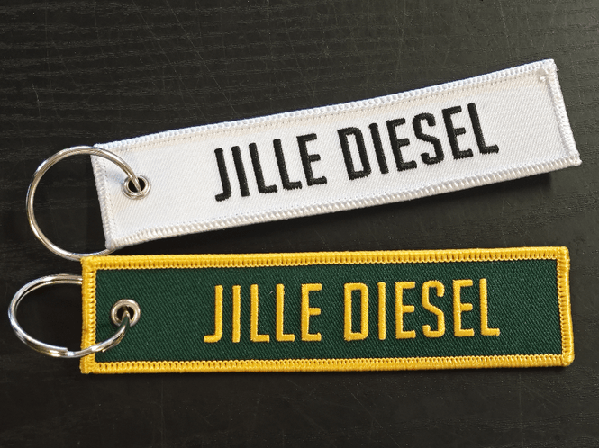Hovedbilde JILLE DIESEL Nøkkelring i flere lekre farger