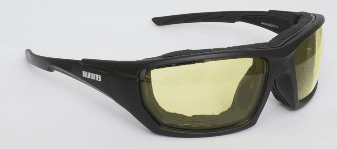 Hovedbilde Bullfighter Solbrille Svart Ramme / Gult glass