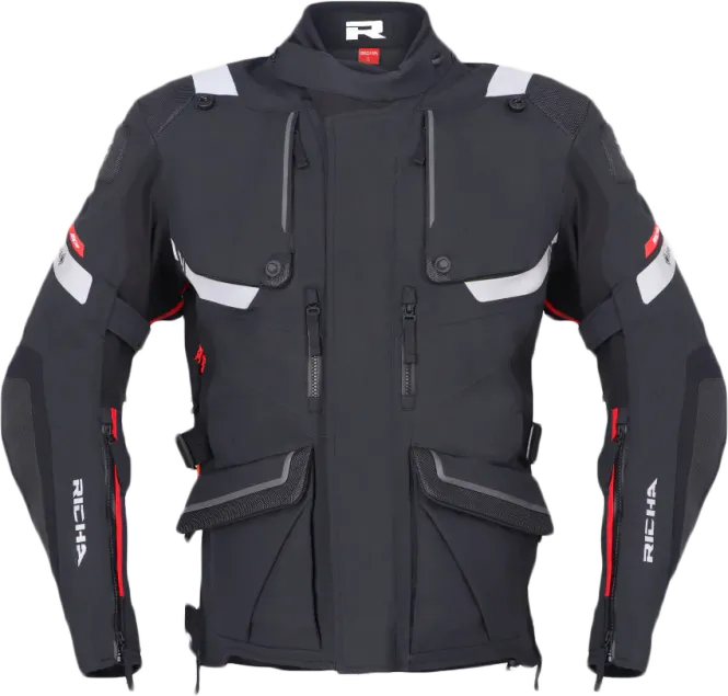 Hovedbilde Richa Armada GoreTex Pro Jakke Svart MC-jakke