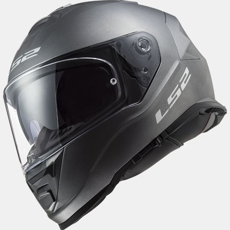 LS2 MC-Hjelm FF800 Storm Solid Matt Titanium Grå
