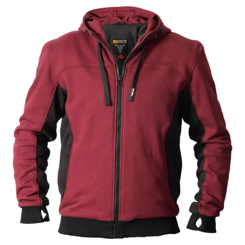 Bullfighter Atlas MC-Hoodie Burgunder