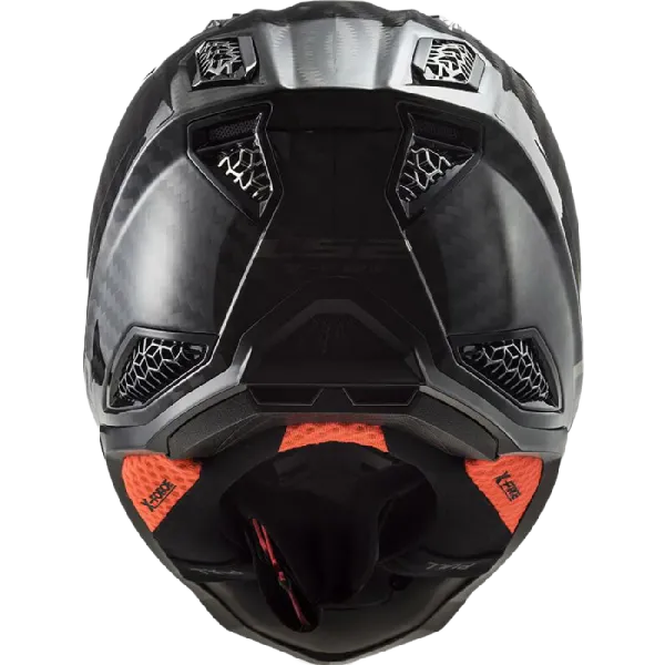 LS2 MX703 MX-hjelm X-FORCE Phantom Carbon Blank/Gloss Carbon MX hjelm, 1150gram