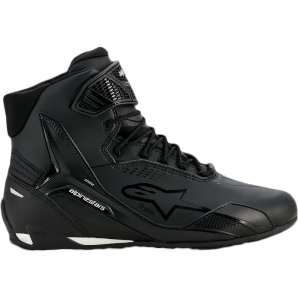Alpinestars MC-Sko Faster 4 Svart/Hvit Drystar membran