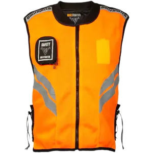 Hovedbilde Bullfighter Oransje MC-Vest m/Borrel&aring;s For Patch L eller Skole ...