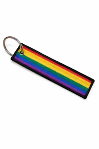 Hovedbilde N&oslash;kkelring Rainbow - Pride keychain