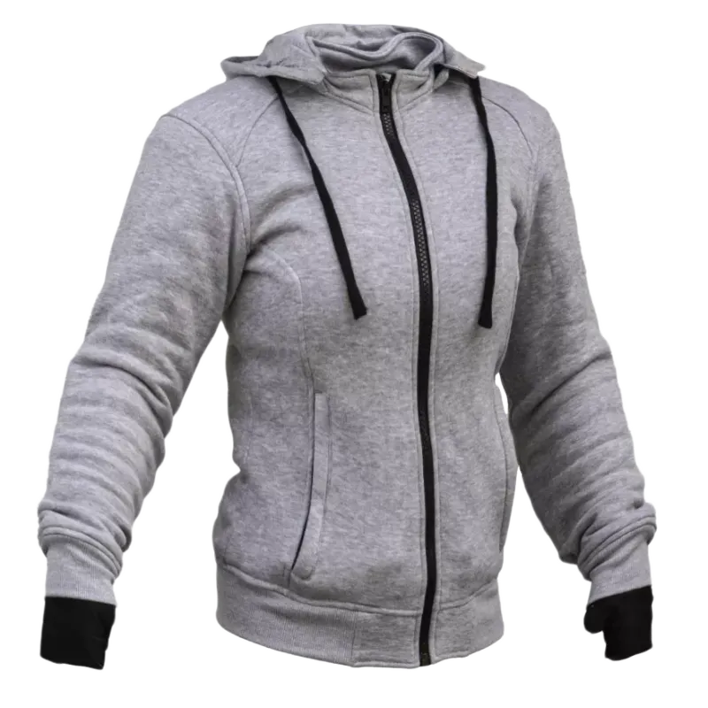 Bullfighter Slasher Dame Hoodie Grå Kevlar Hettegenser 