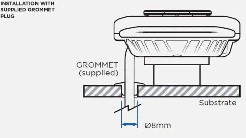 Quad Lock 12V-24V Trådlås lading - Wireless Charging Head