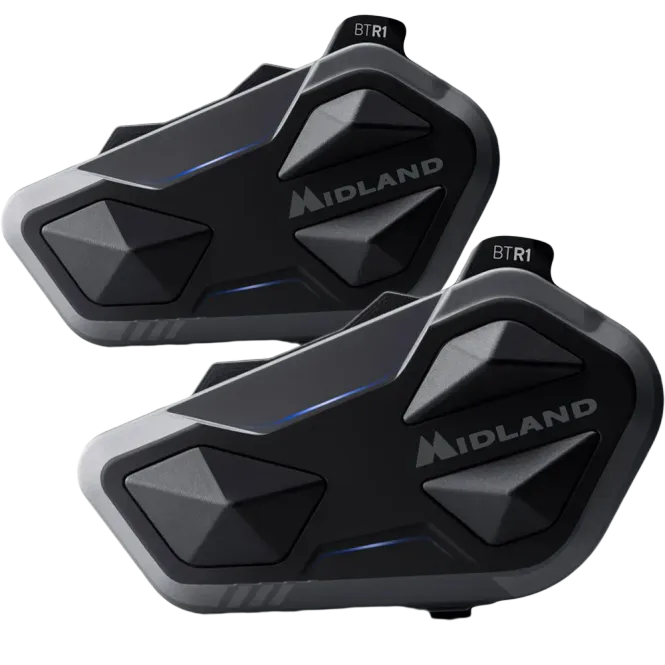 Hovedbilde Midland BTR1 Twinpack UNIVERSAL intercom med 40mm RCF speakers