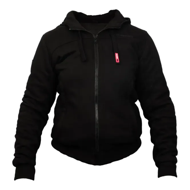 Hovedbilde Bullfighter Atlas Dame Hoodie Svart/Rosa detaljer