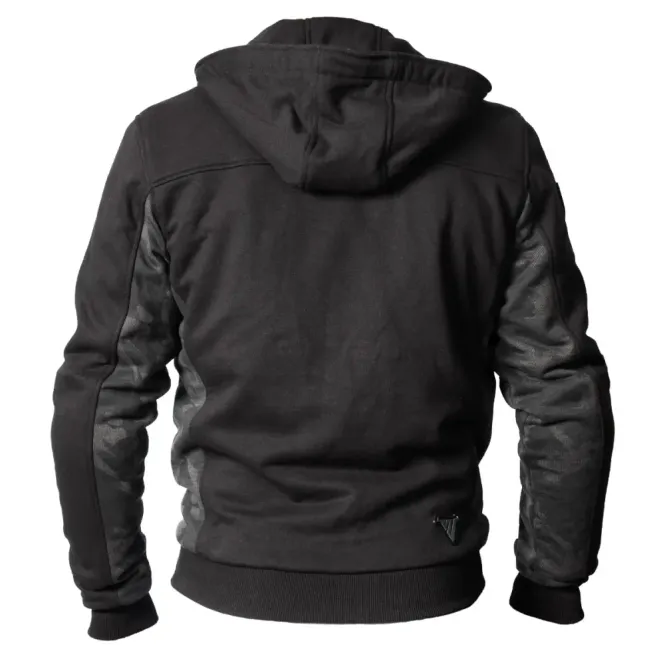 Hovedbilde Bullfighter Atlas MC-Hoodie Svart/Camo med skli, skulder og albu ...